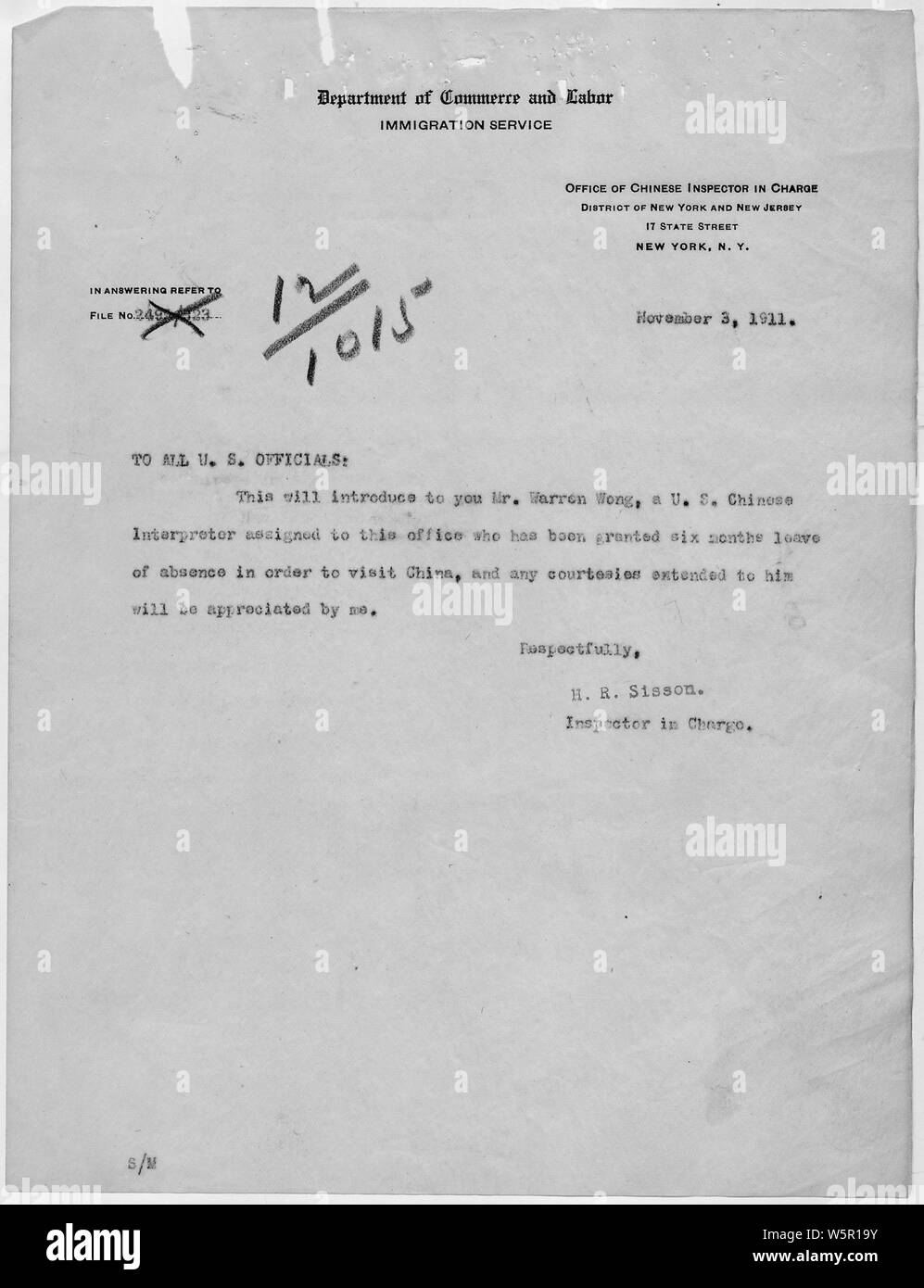 Letter of introduction hi-res stock photography and images - Alamy