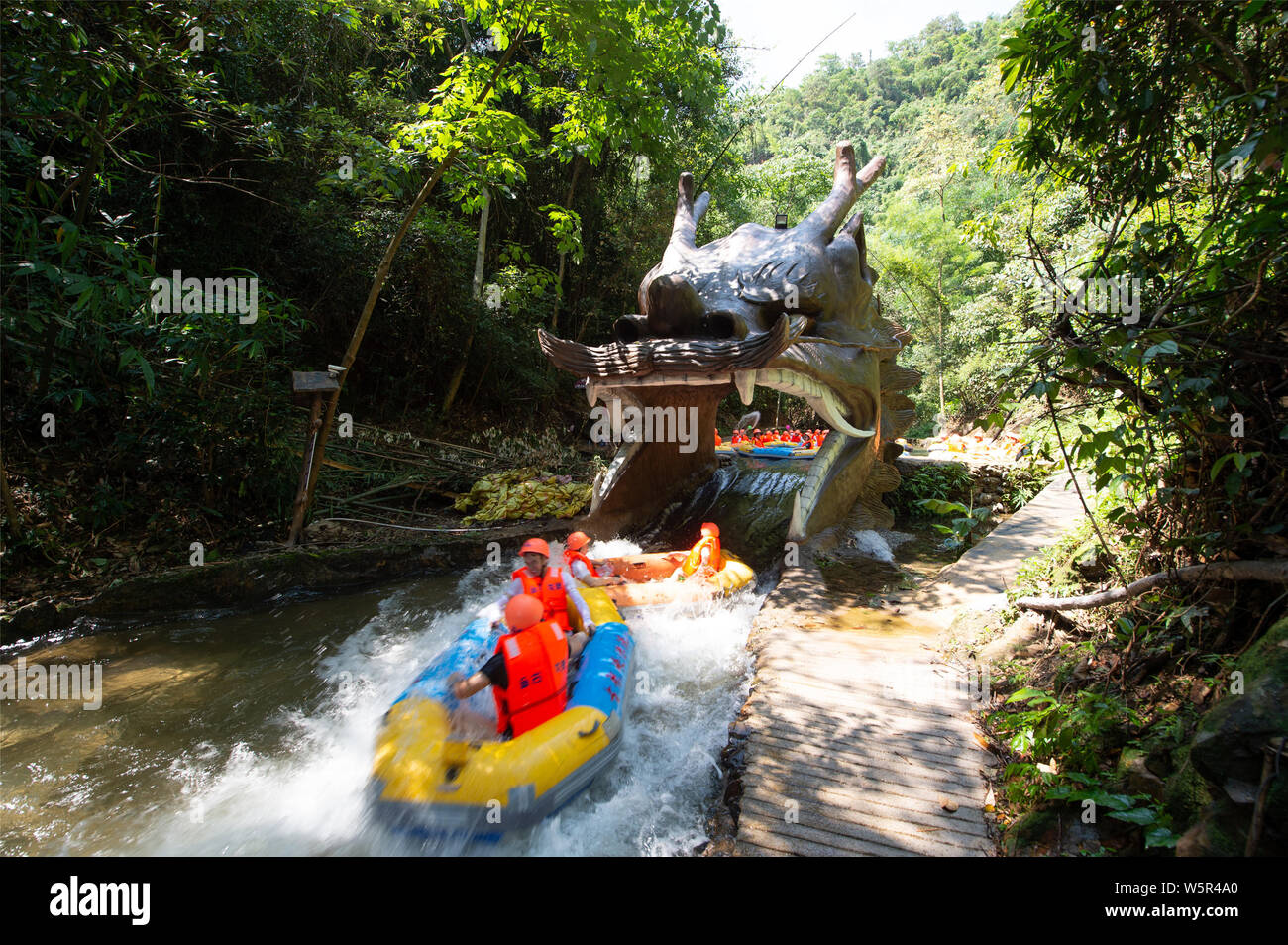 Inflatable chinese dragon hi-res stock photography and images - Alamy