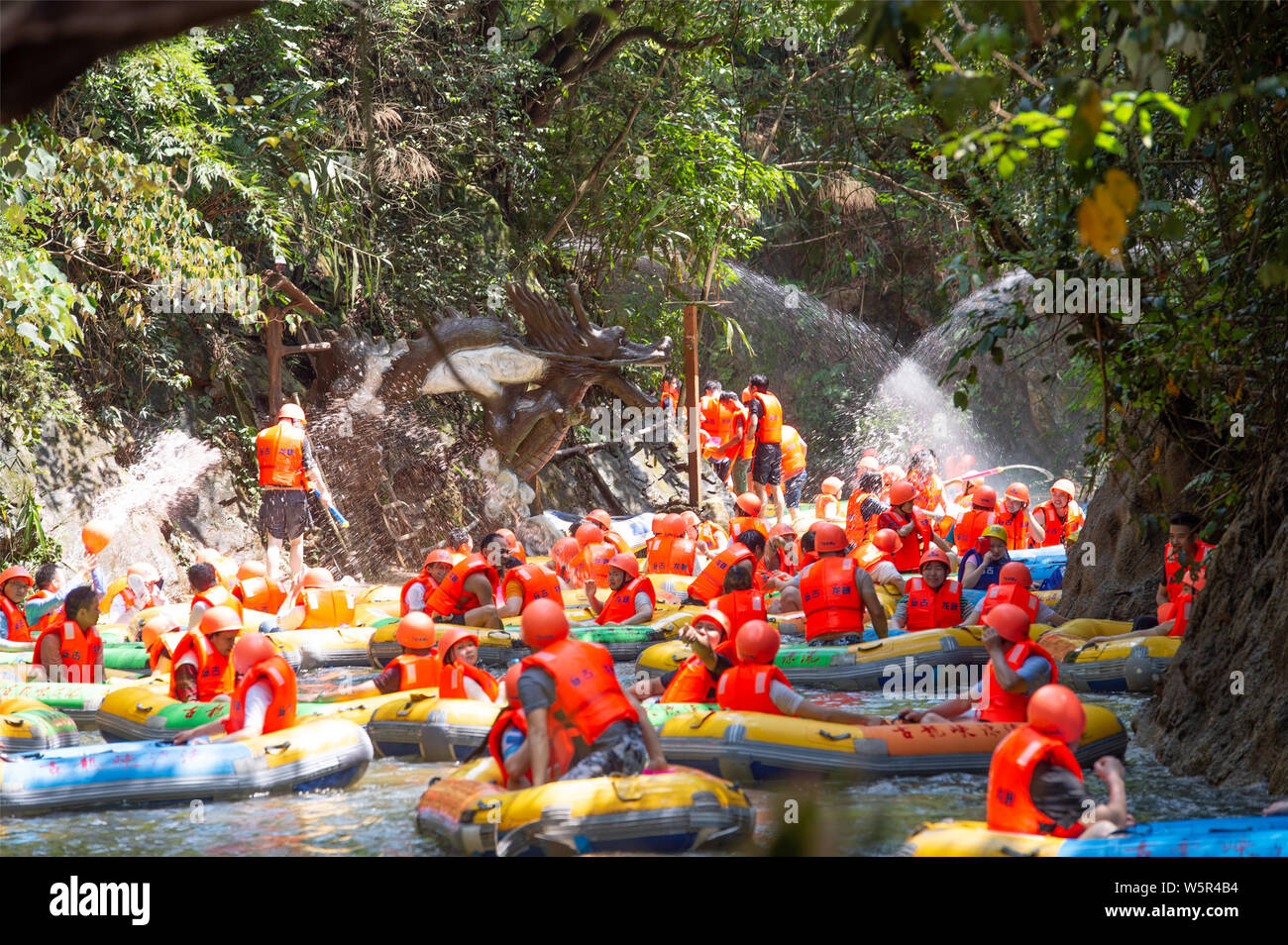 Inflatable chinese dragon hi-res stock photography and images - Alamy