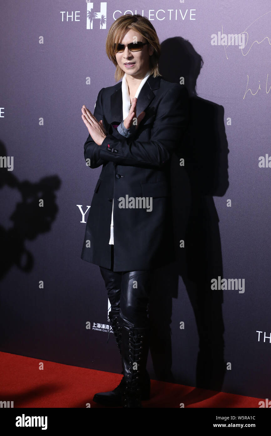 Yoshiki Hayashi, better known by his stage name Yoshiki, of Japanese heavy metal band X Japan