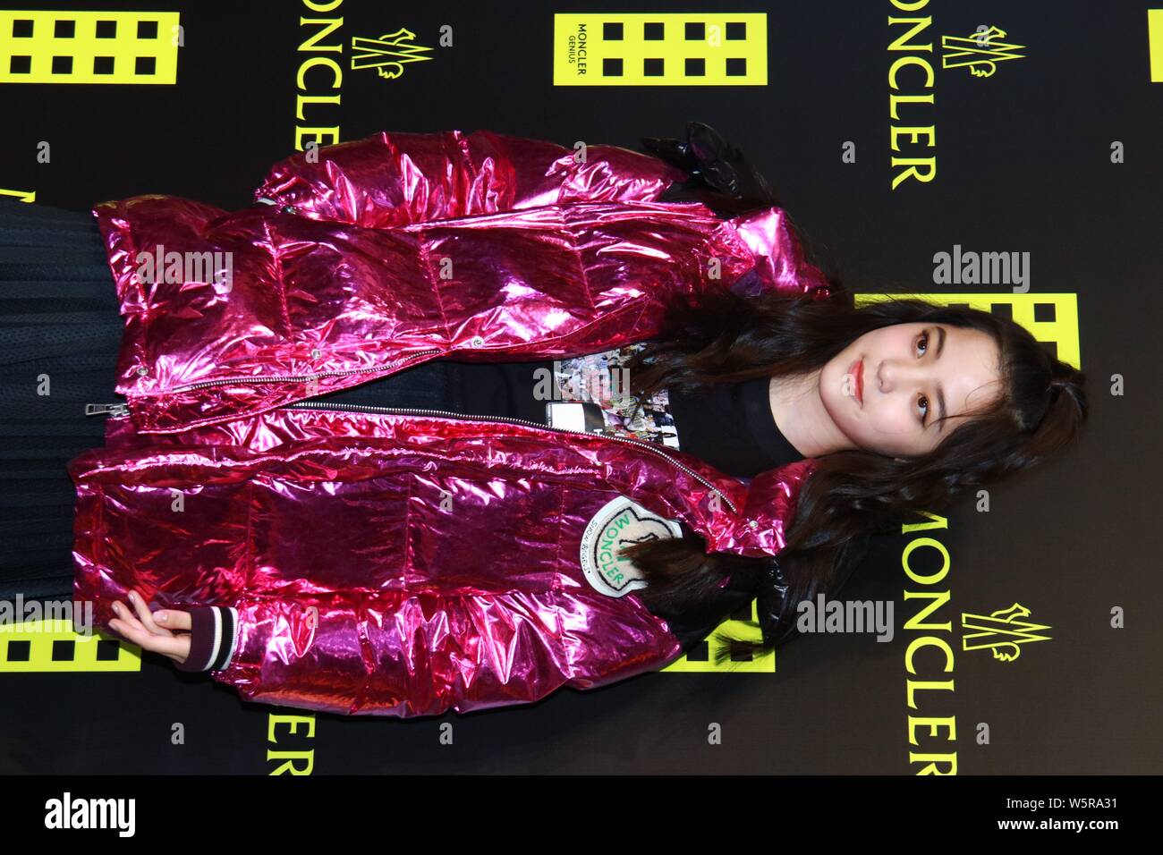 Taiwanese musician and actress Nana Ou-Yang or Ouyang Nana attends a  promotional event for Moncler in Hong Kong, China, 5 June 2019 Stock Photo  - Alamy