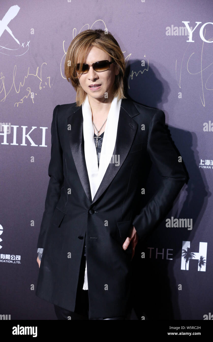 Yoshiki Hayashi, better known by his stage name Yoshiki, of Japanese heavy metal band X Japan