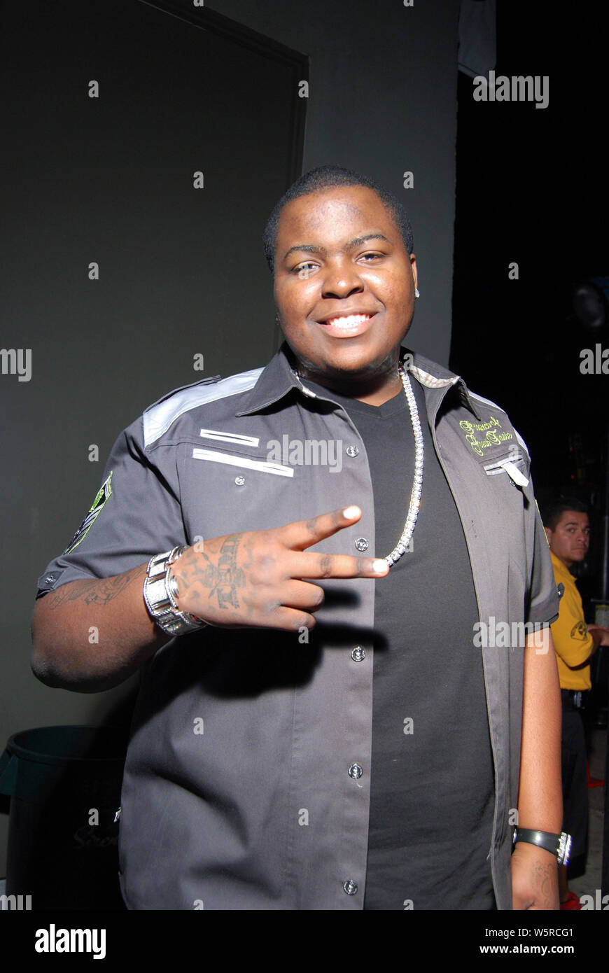 Exclusive portrait of singer Sean Kingston in Los Angeles Stock Photo