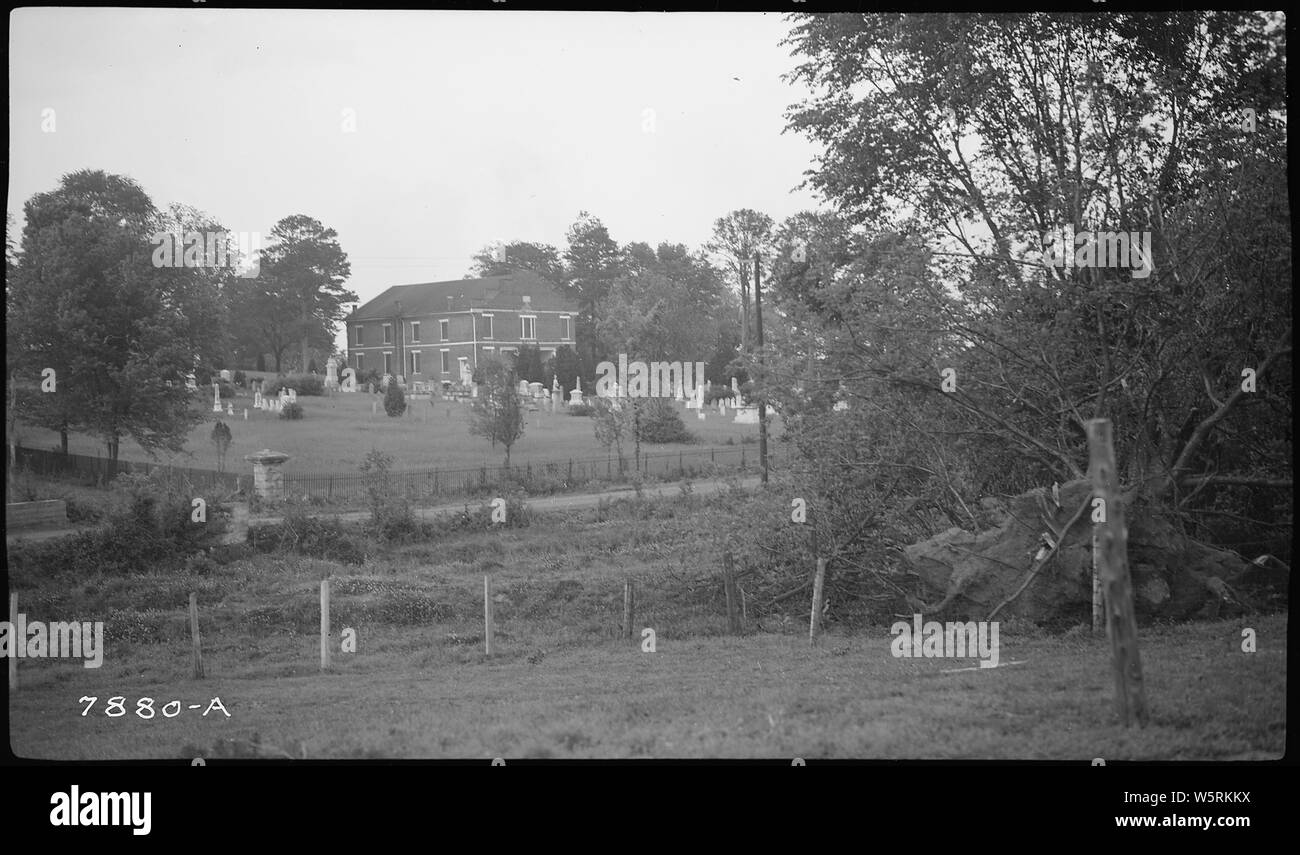 Mount Zion Church Cemetery Stock Photo Alamy