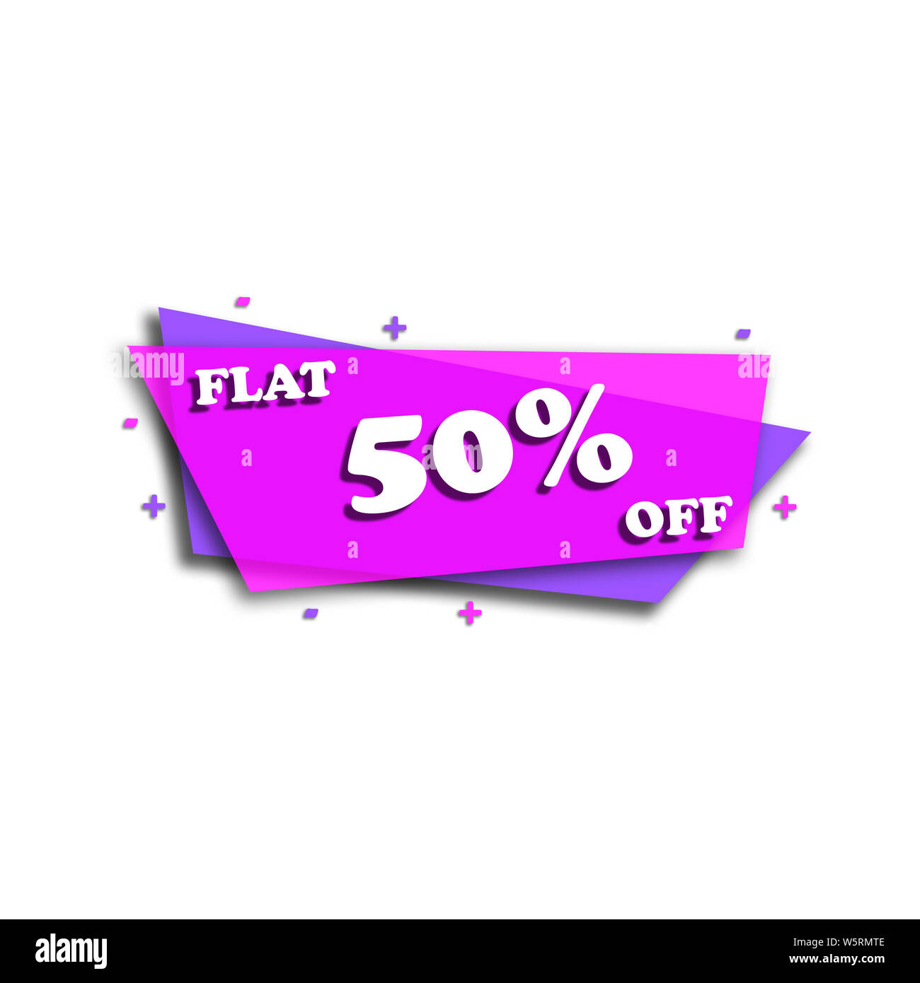 Flat hotsell 50 off