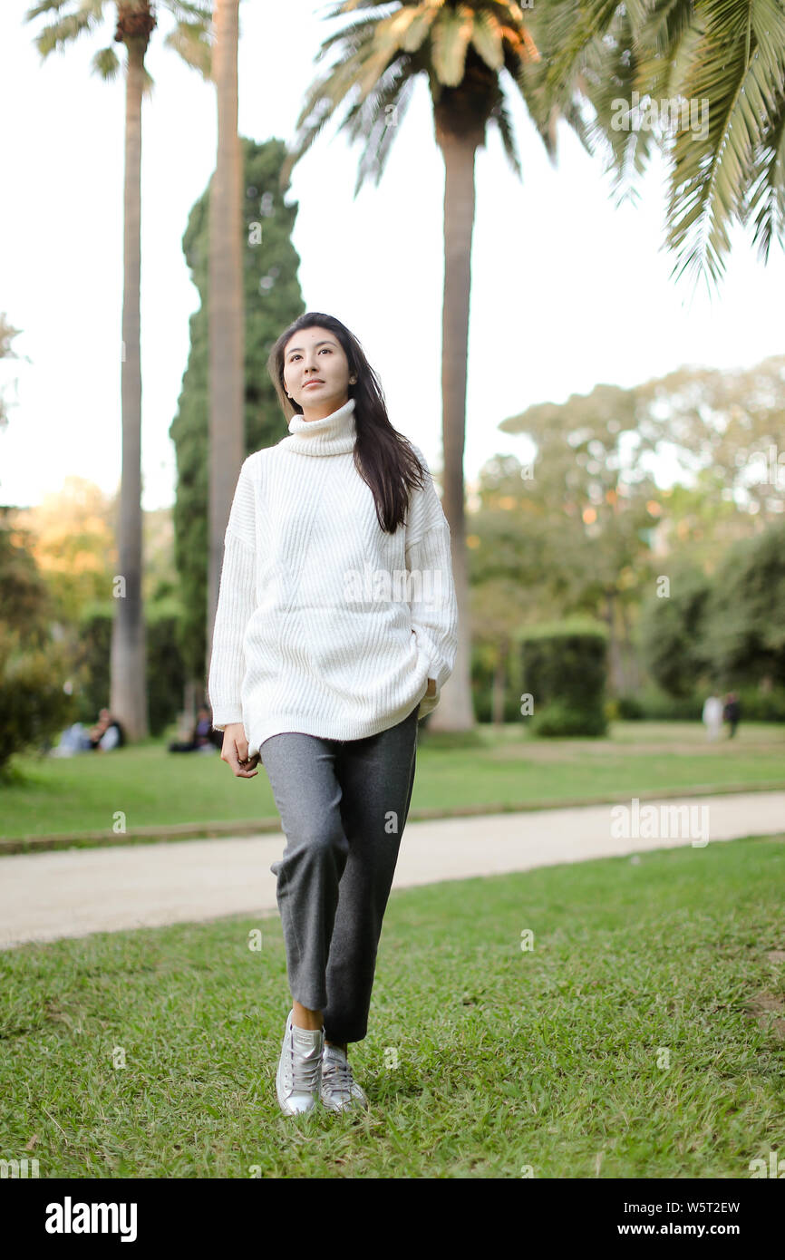 nice white sweater