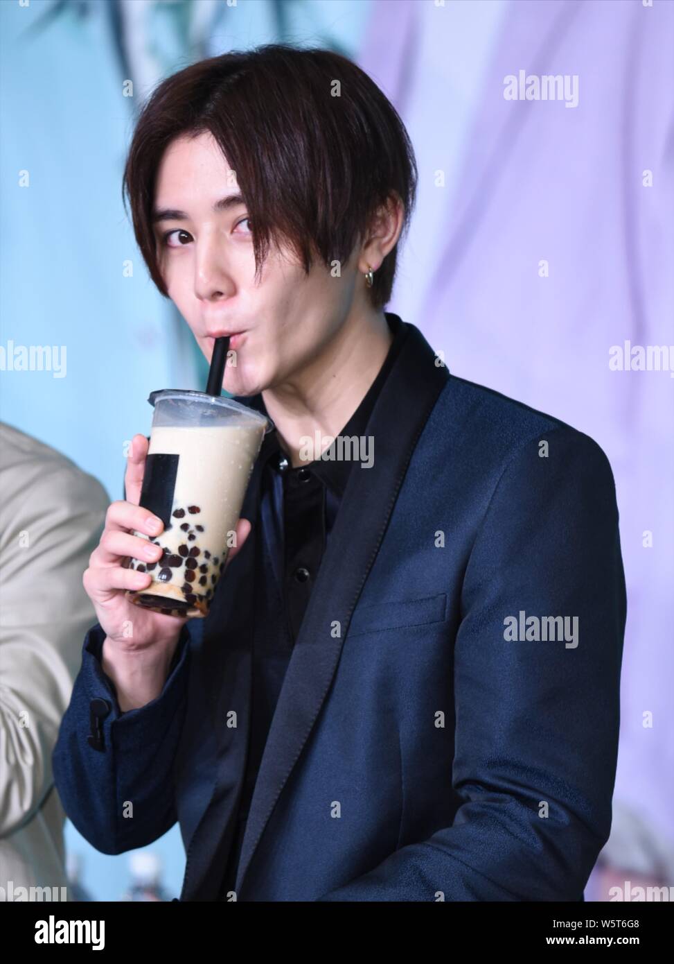 Ryosuke Yamada Of Japanese Boy Band Hey Say Jump Attends A Press Conference For The Hey Say Jump Live Tour 19 In Taipei Taiwan 14 June 19 Stock Photo Alamy