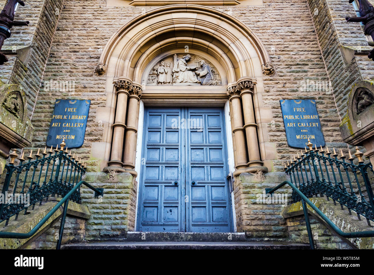 The Old Library and Art Gallery Oldham, Greater Manchester UK Stock
