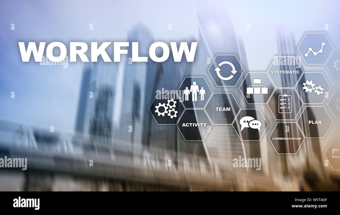 Automation of business workflows. Work process. Reliability and ...