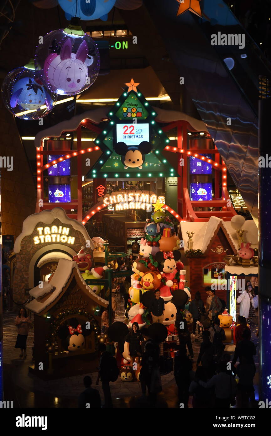 tsum tsum christmas 2018