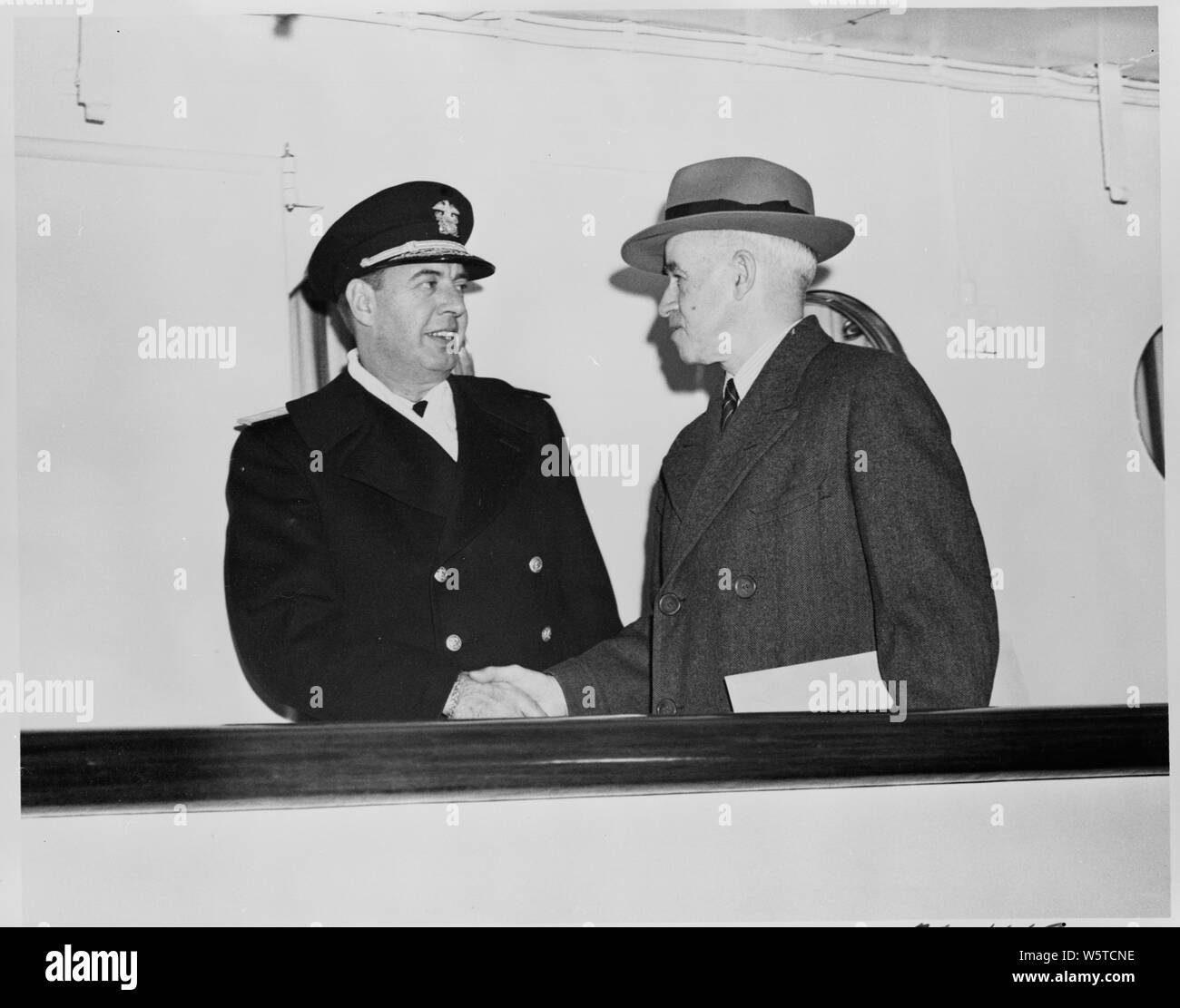 Photograph of Admiral Robert Dennison, Naval Aide to the President