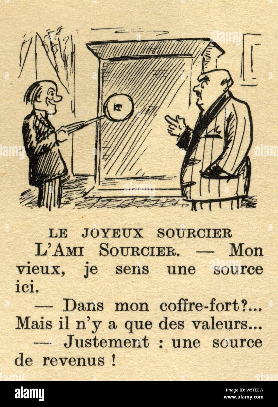 Téléchargement gratuit Images Histoire Drole Le Joyeux Sourcier 1937 Stock Photo 261767041 Alamy actualisé salutations