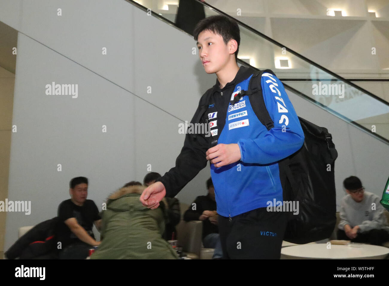 Japanese table tennis player Tomokazu Harimoto attends the Star Awards