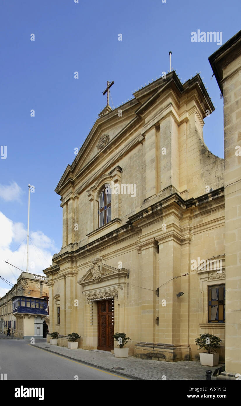 Church of Our Lady of Jesus in Rabat. Malta Stock Photo - Alamy