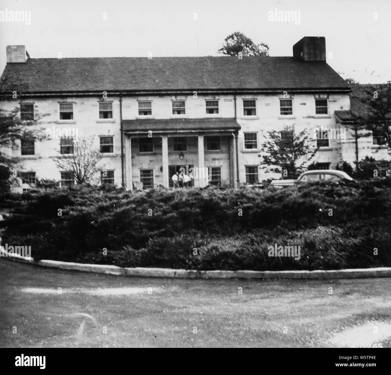 Photograph of Hotel in Spring Mill State Park; Scope and content