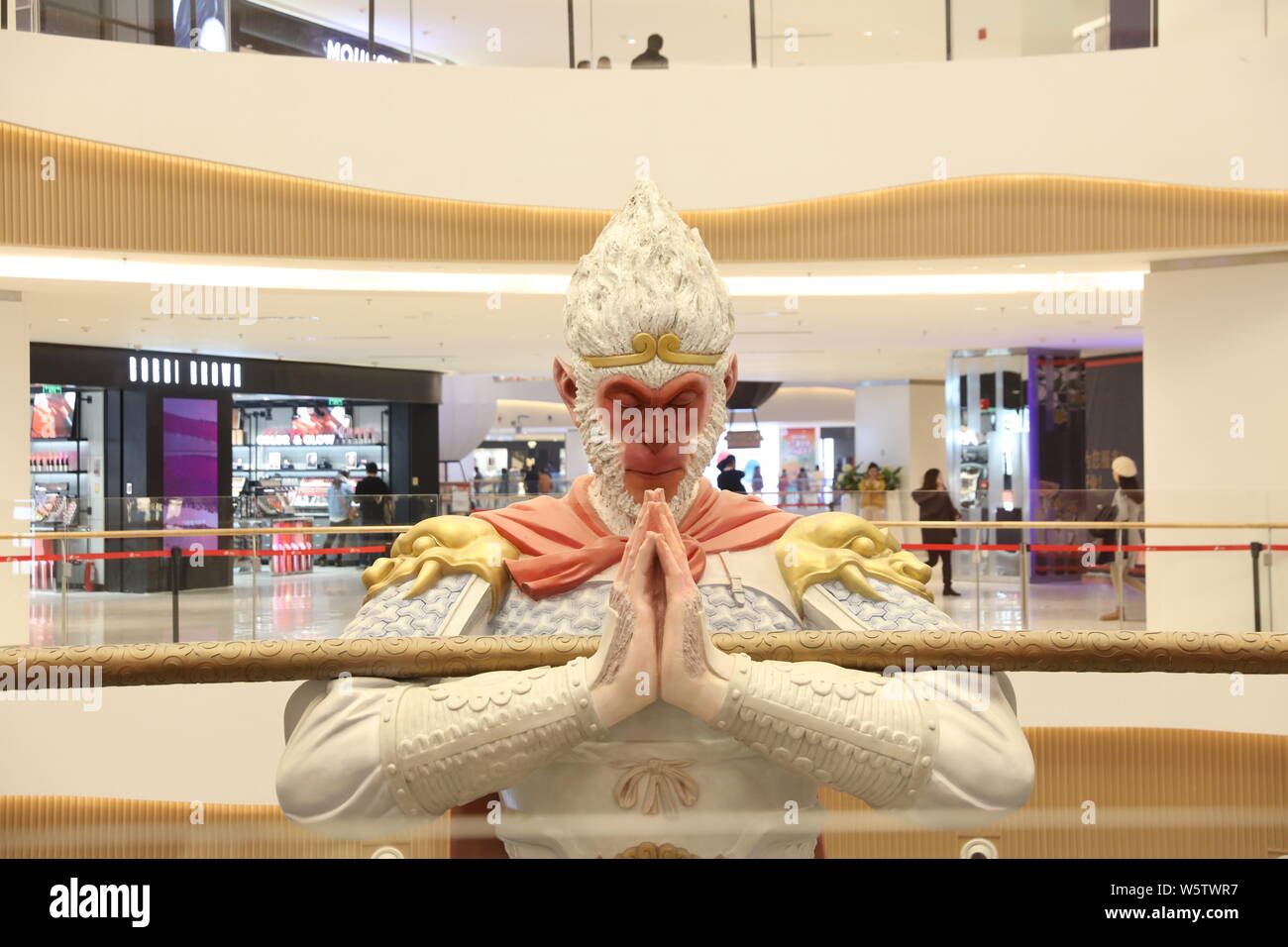 A Sculpture Featuring The Shape Of Sun Wukong Also Known As The Monkey King A Character From Chinese Classical Novel Journey To The West Is Display Stock Photo Alamy A Sculpture Featuring The Shape Of Sun Wukong Also Known As The Monkey King A Character From Chinese Classical Novel Journey To The West Is Display Stock Photo Alamy