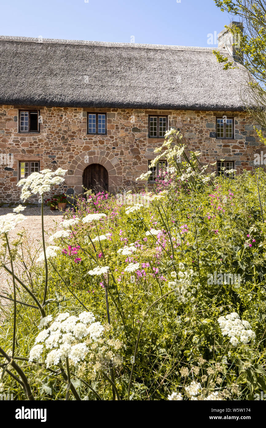 Typical island architecture Les Caches Old Farm dating back to the