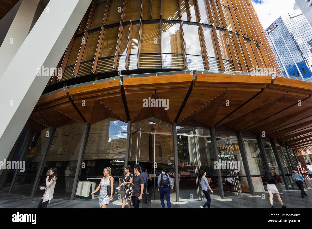 The new EY Centre at 200 Street. It is one of Australia's most