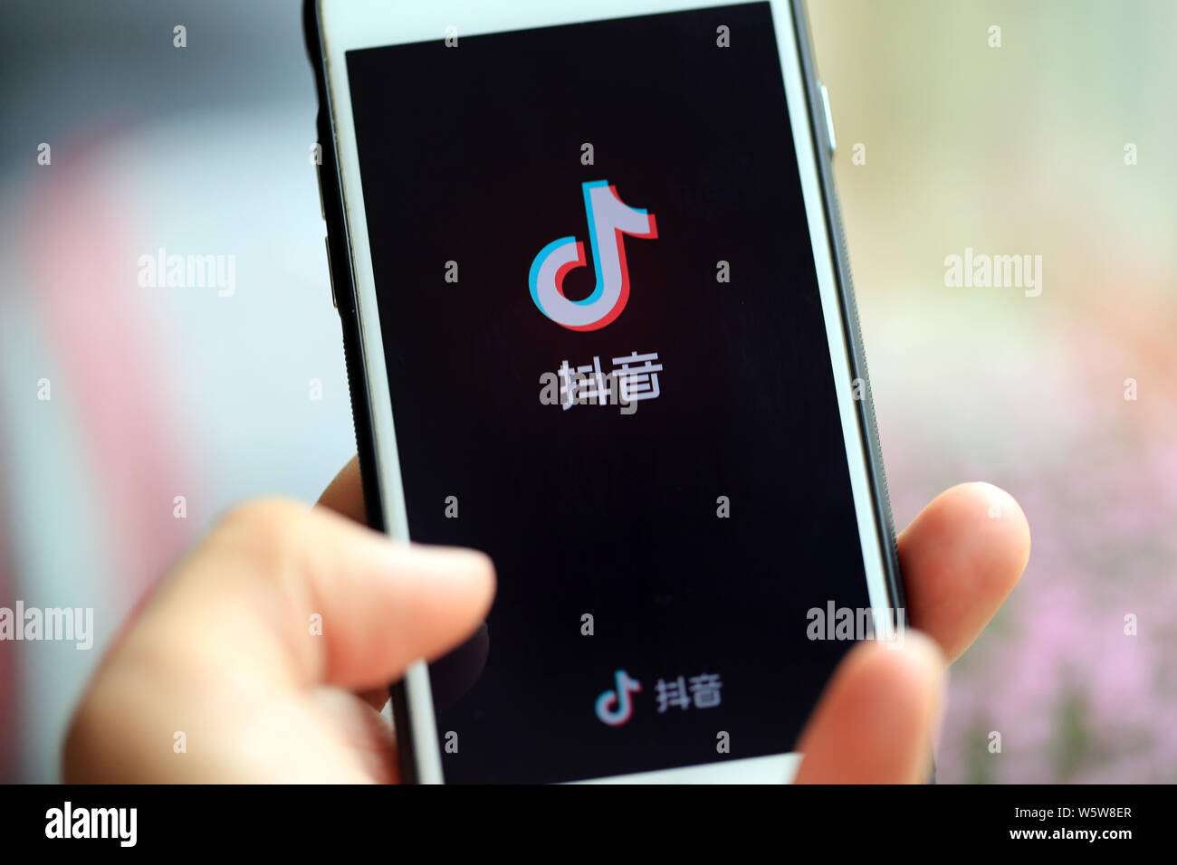 File A Mobile Phone User Uses The Mobile App Of Douyin A Chinese Version Iteration Of Short Video App Tik Tok Of Beijing Bytedance Technology Co Stock Photo Alamy