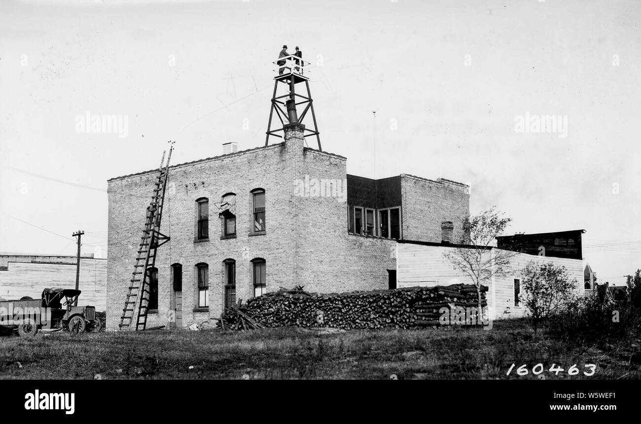 Photograph of Supervisor's Office at Cass Lake, Minnesota; Scope and