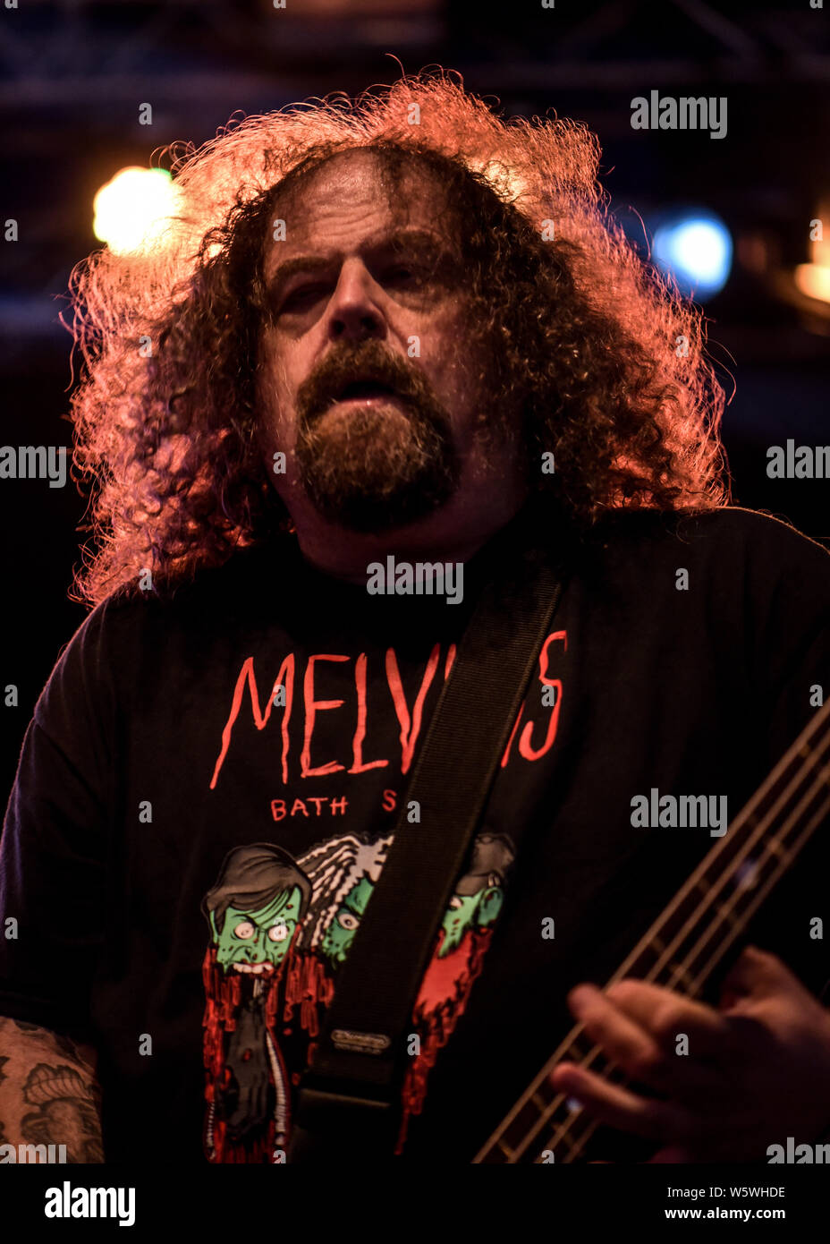 Napalm Death at Camp Bestival 2019, Lulworth Castle Stock Photo