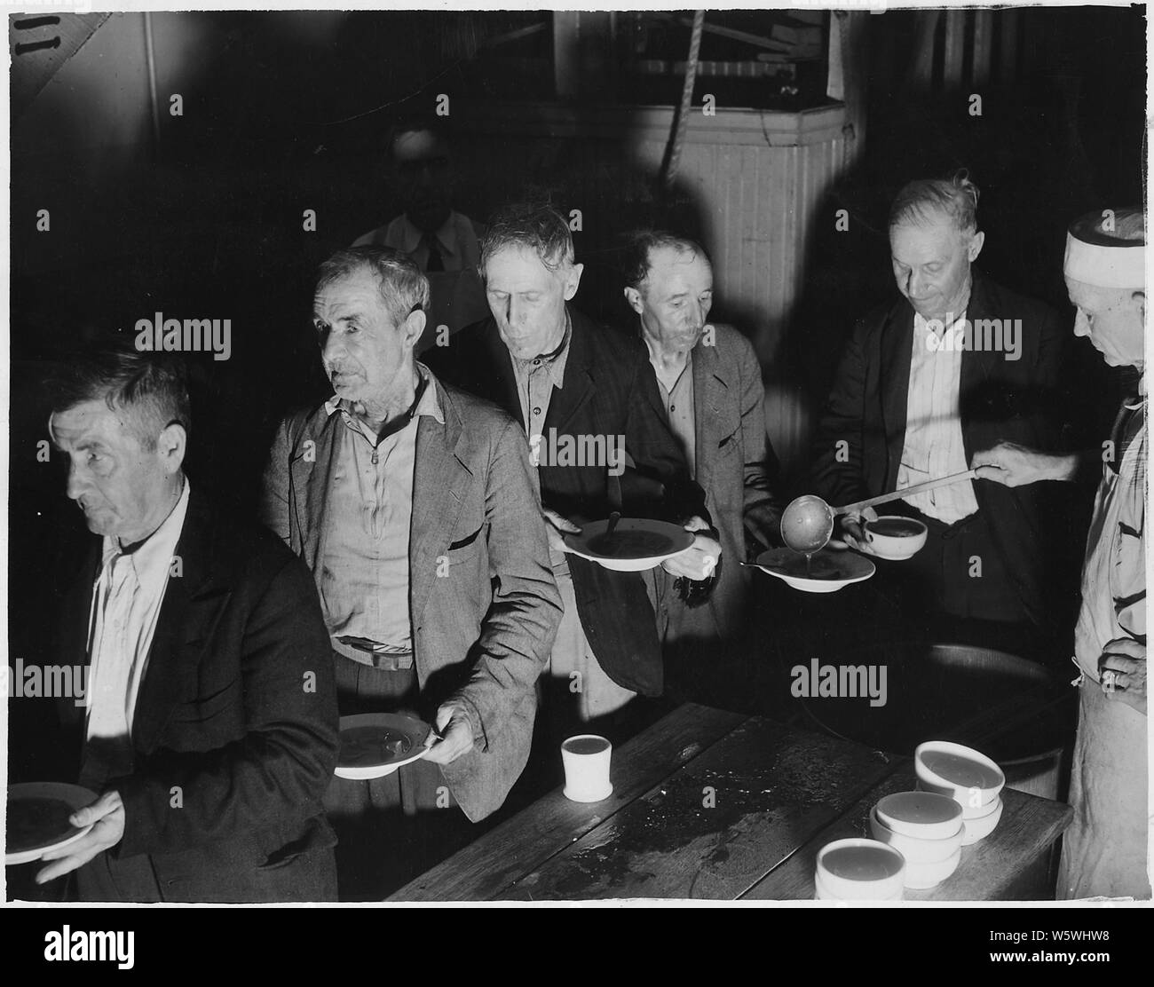 Soup Line Depression High Resolution Stock Photography And Images Alamy