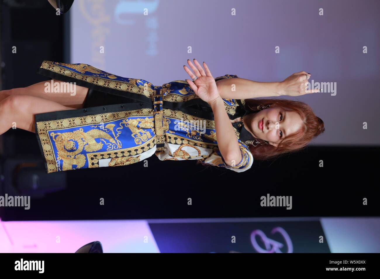 South Korean pop singer Lee Chae-Yeon, known mononymously as Chae Yeon