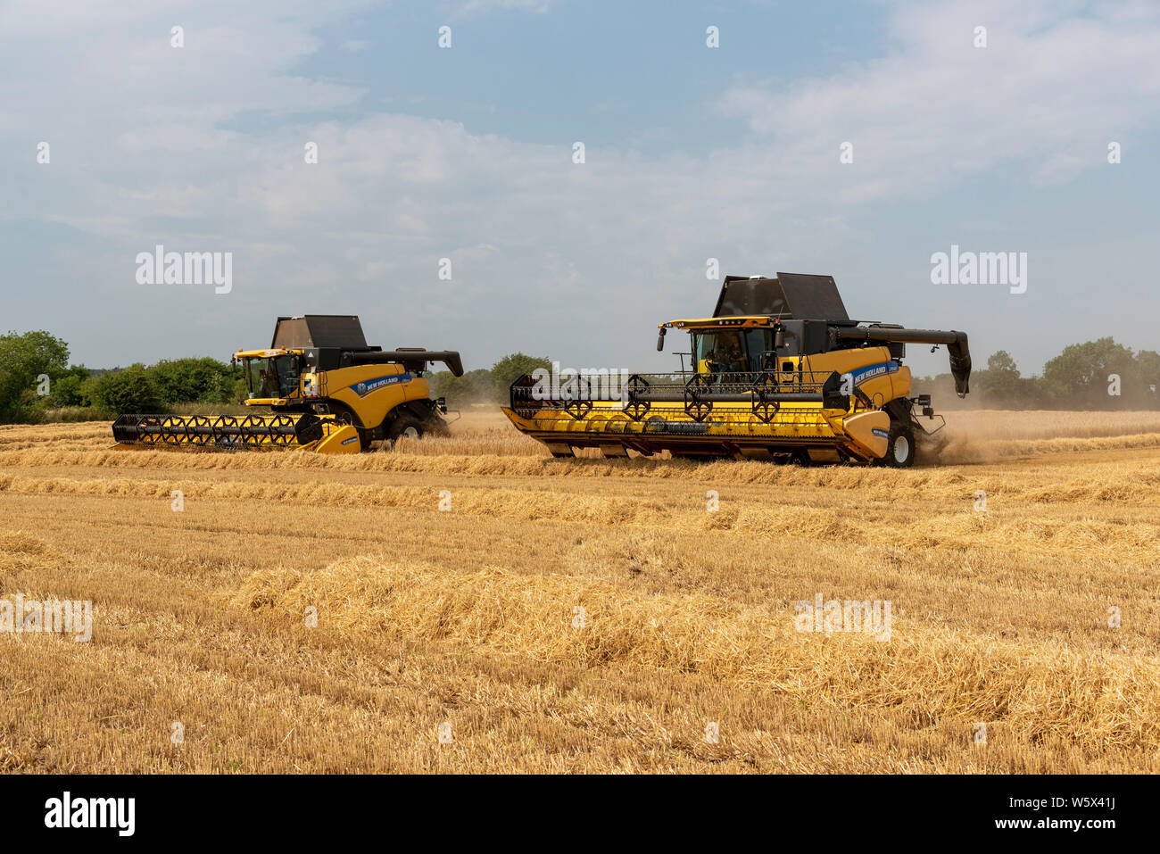 New holland combine harvester england hi-res stock photography and images -  Alamy