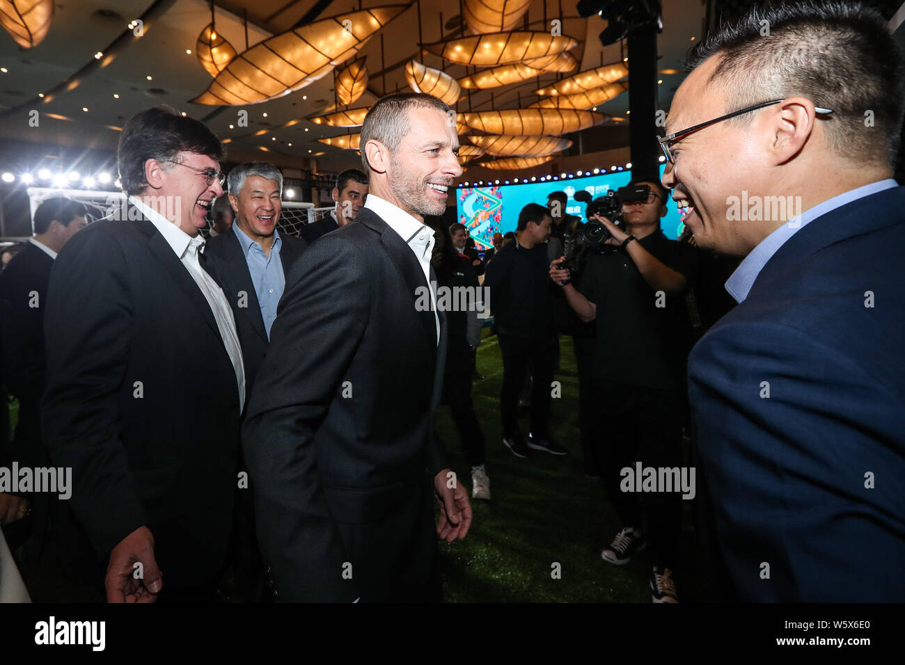 Aleksander Ceferin, President of UEFA (Union of European Football ...