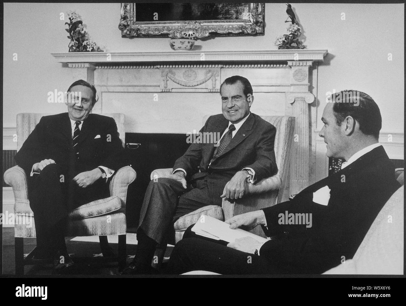 Australian defence minister Black and White Stock Photos & Images Alamy