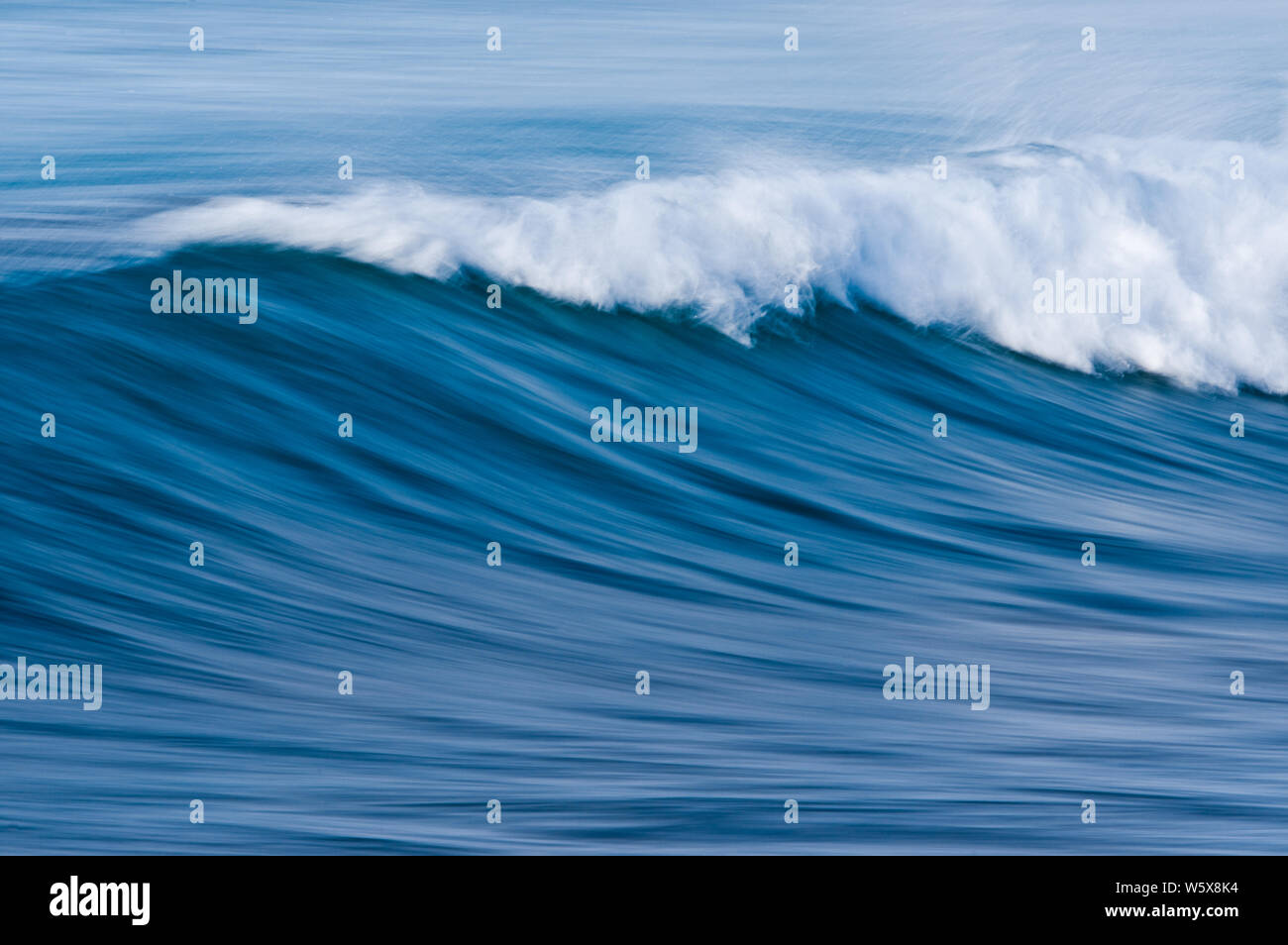 Abstract image of waves breaking. Stock Photo