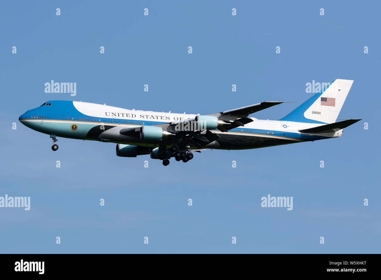 VC-25A - Air Force 1 Stock Photo
