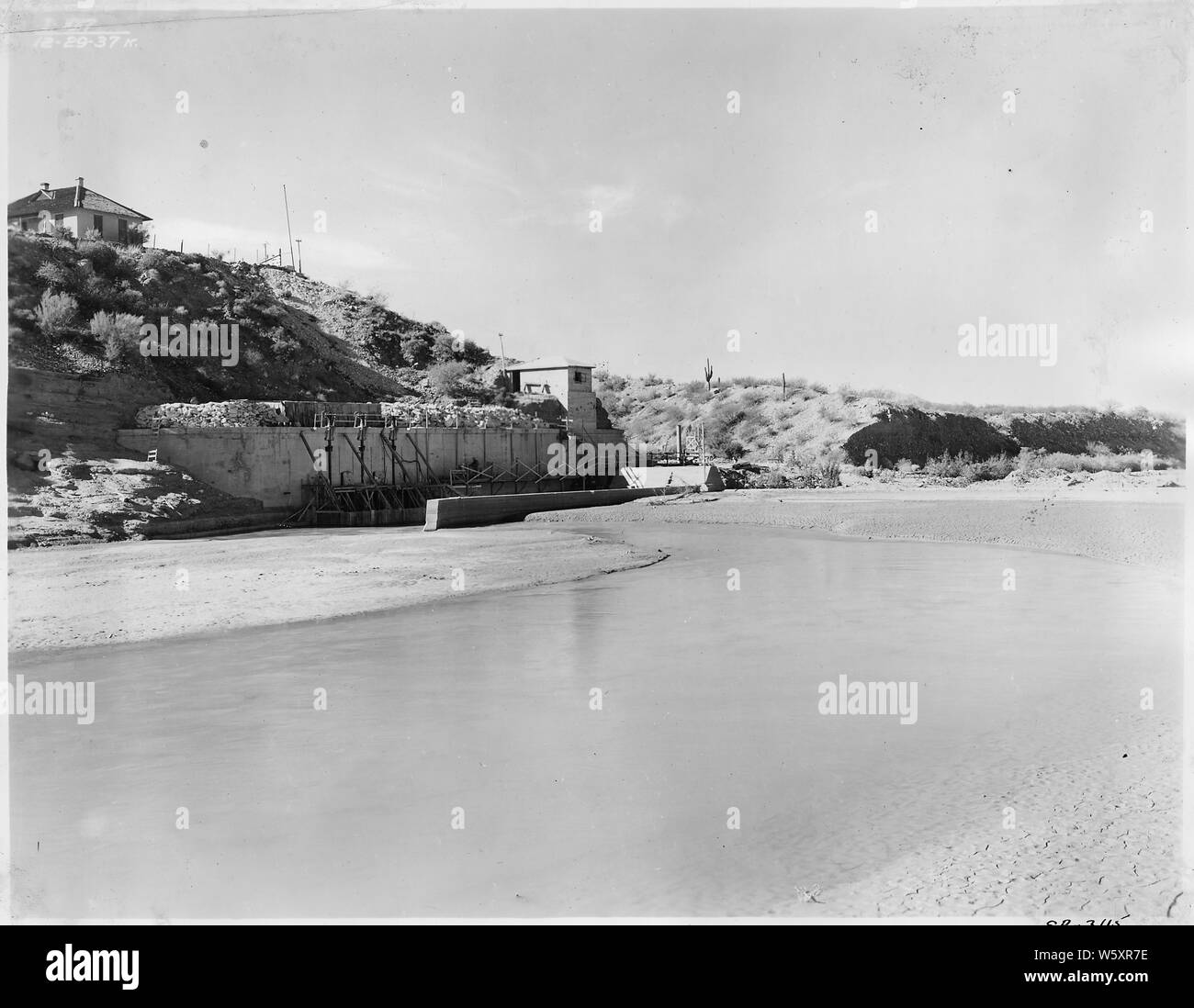 Salt River Power Canal Intake General view of intake structure