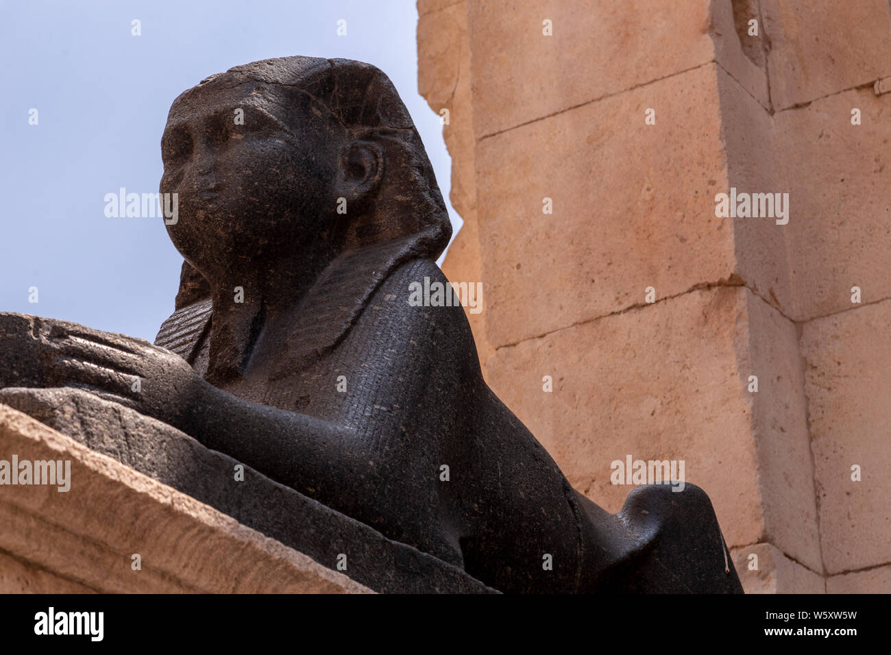 Sphinx sculpture in Diocletian's Palace, Split, Croatia Stock Photo