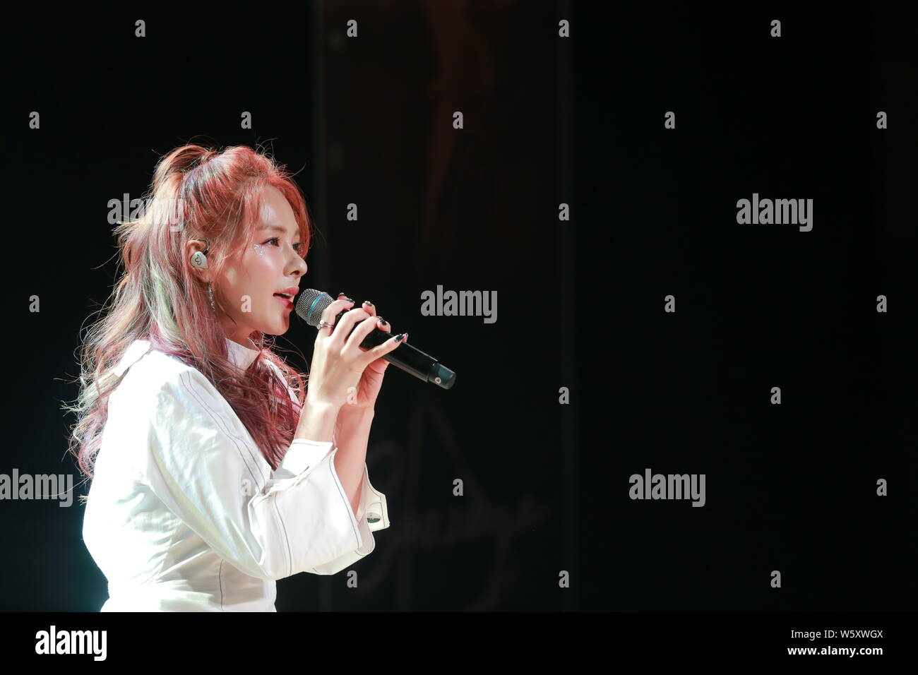 South Korean pop singer Lee Chae-Yeon, known mononymously as Chae Yeon