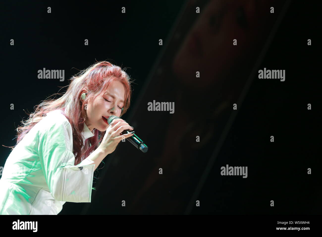 South Korean pop singer Lee Chae-Yeon, known mononymously as Chae Yeon