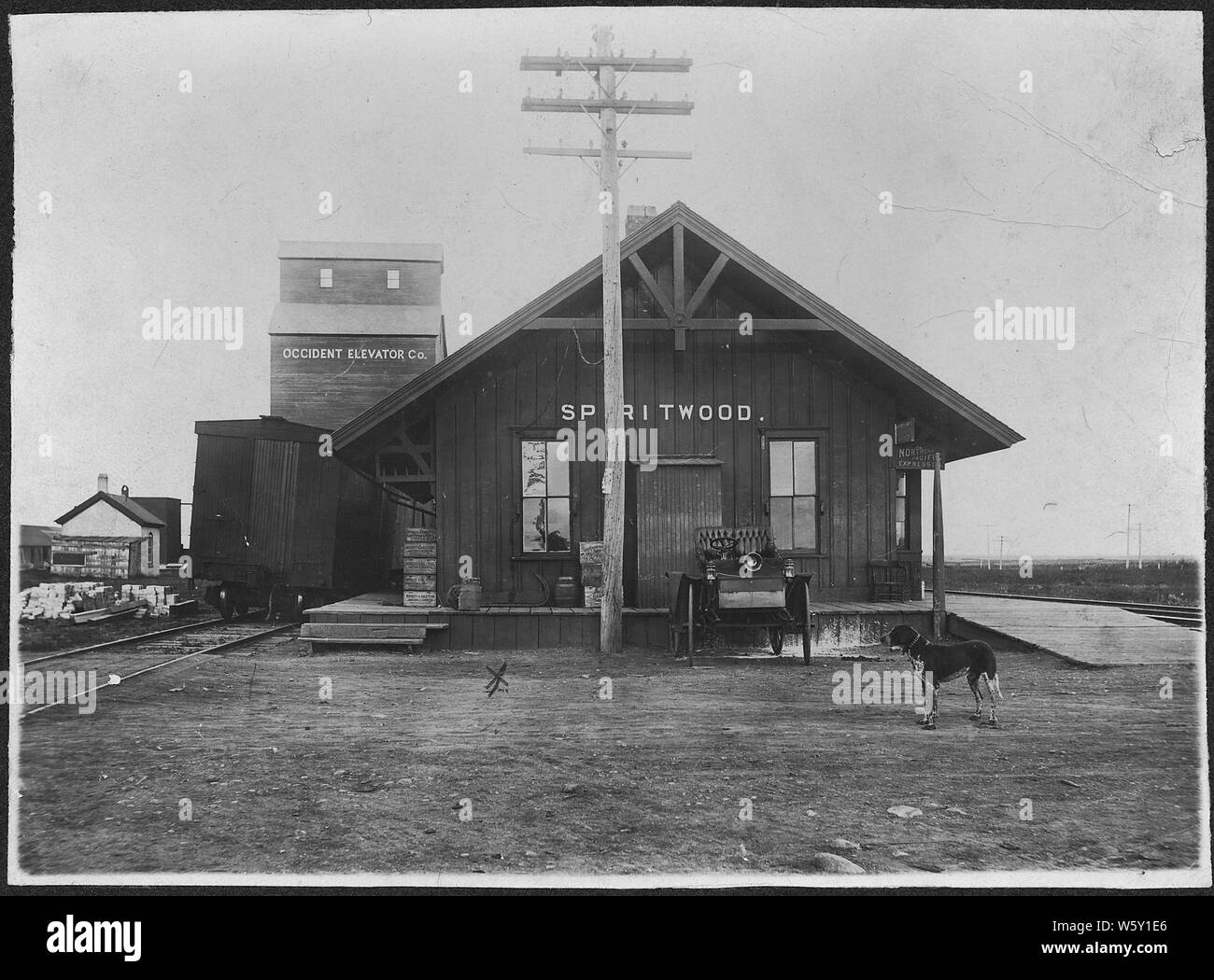 Spiritwood; Scope and content From series of pictures showing the main