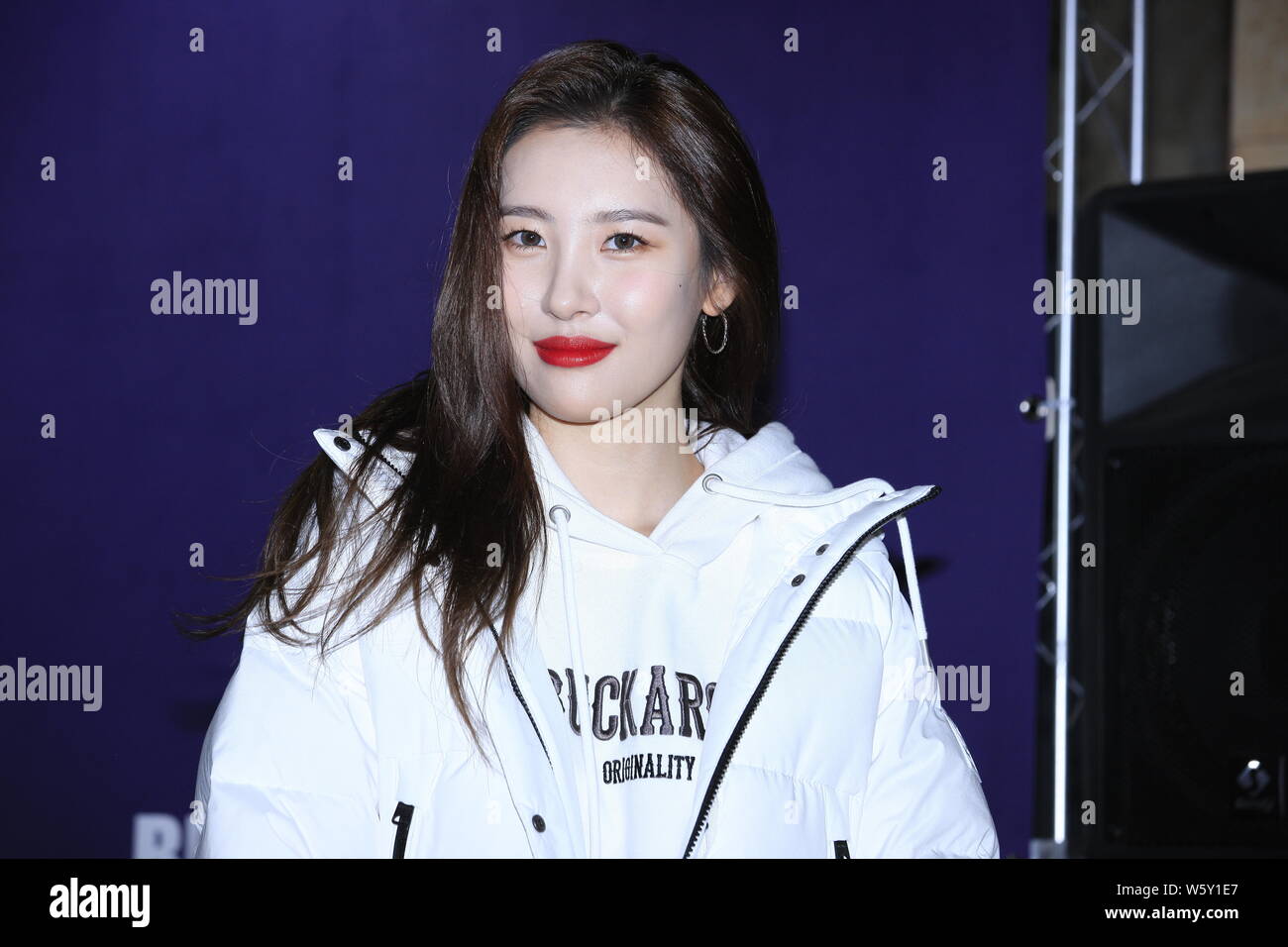 South Korean singer Lee Sun-mi, also known as Sunmi, attends a signing ...