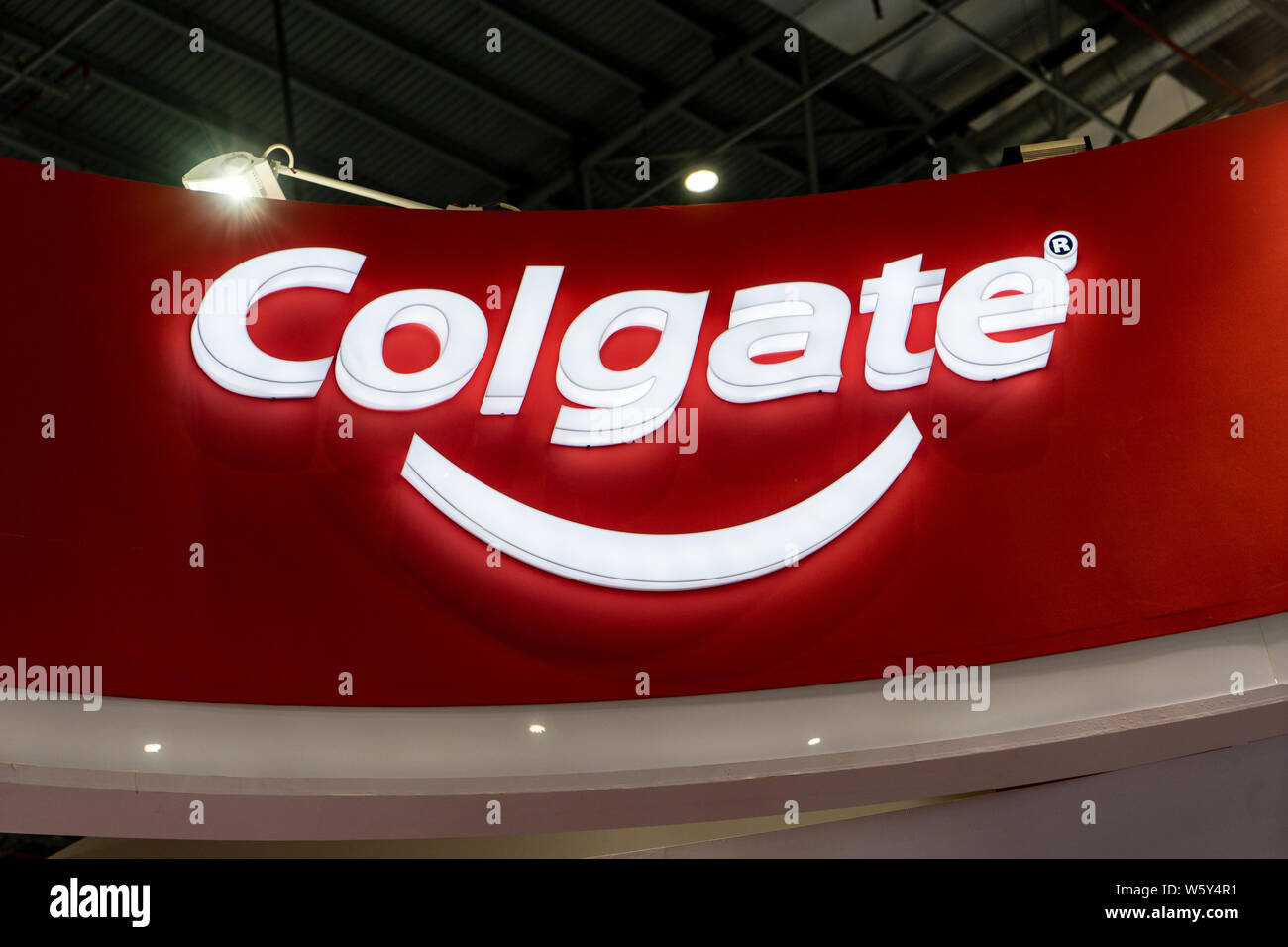 Colgate stand hires stock photography and images Alamy