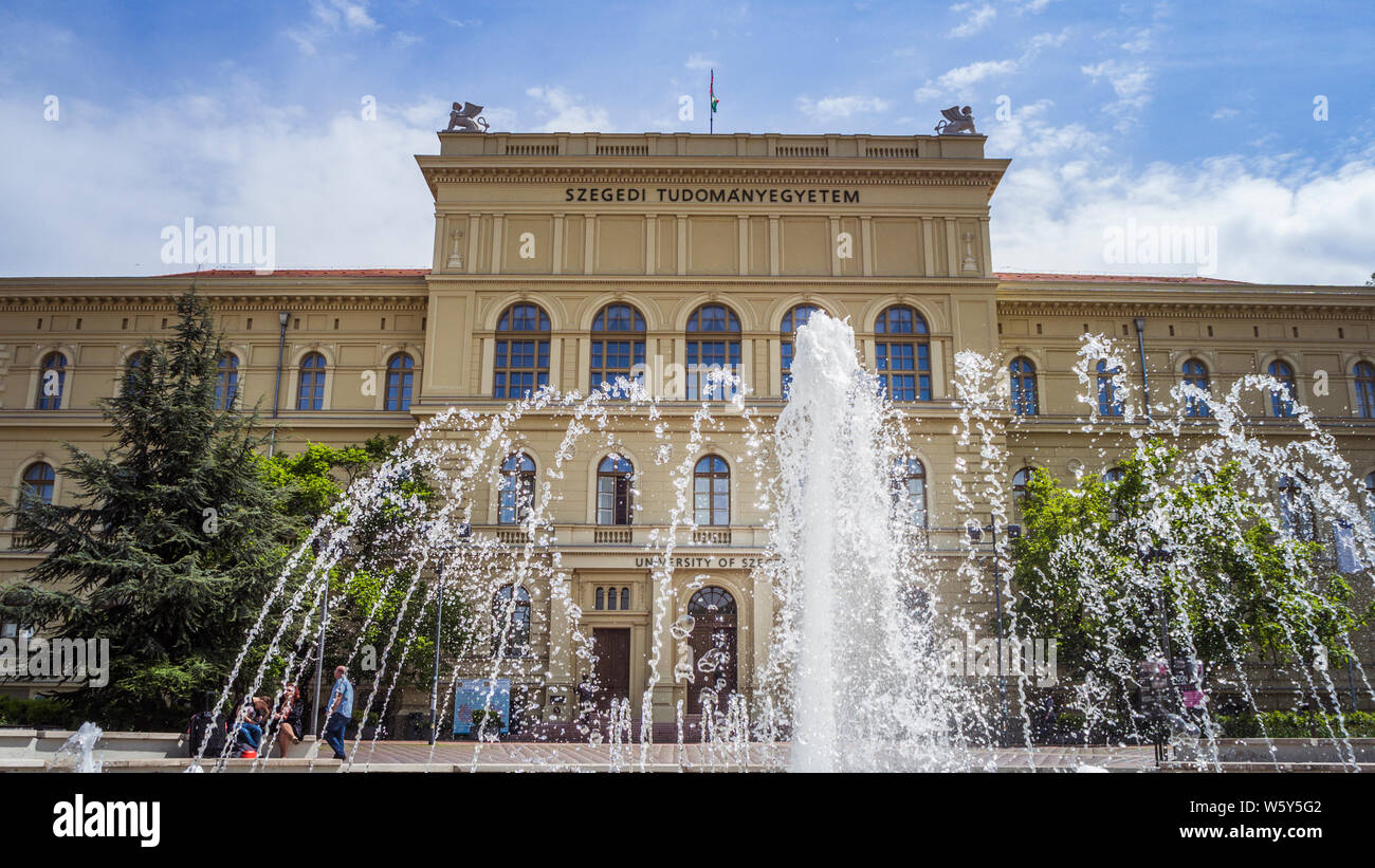 The Confucius Institute at the University of Szeged, South Hungary Stock Photo