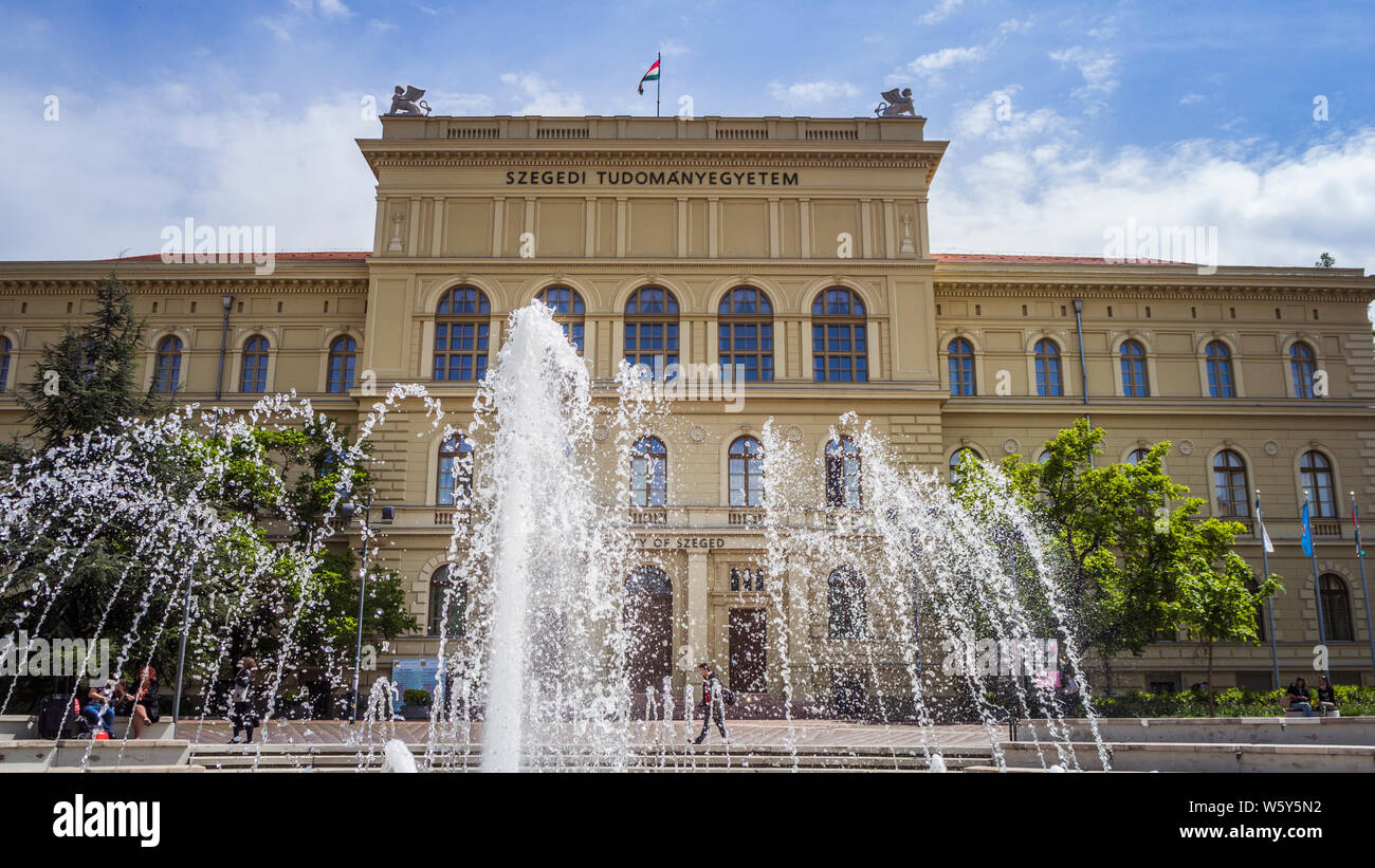 The Confucius Institute at the University of Szeged, South Hungary Stock Photo