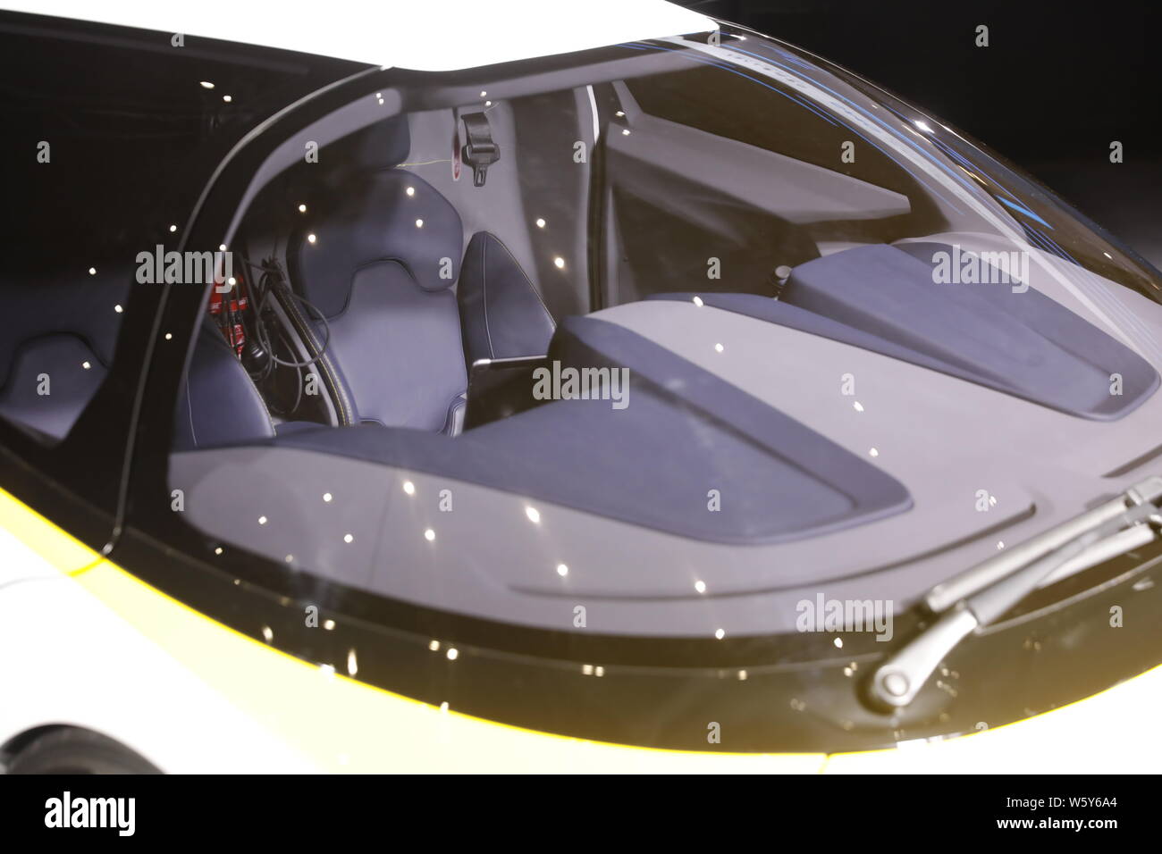 An AeroMobil 5.0 VTOL, a concept flying car for future