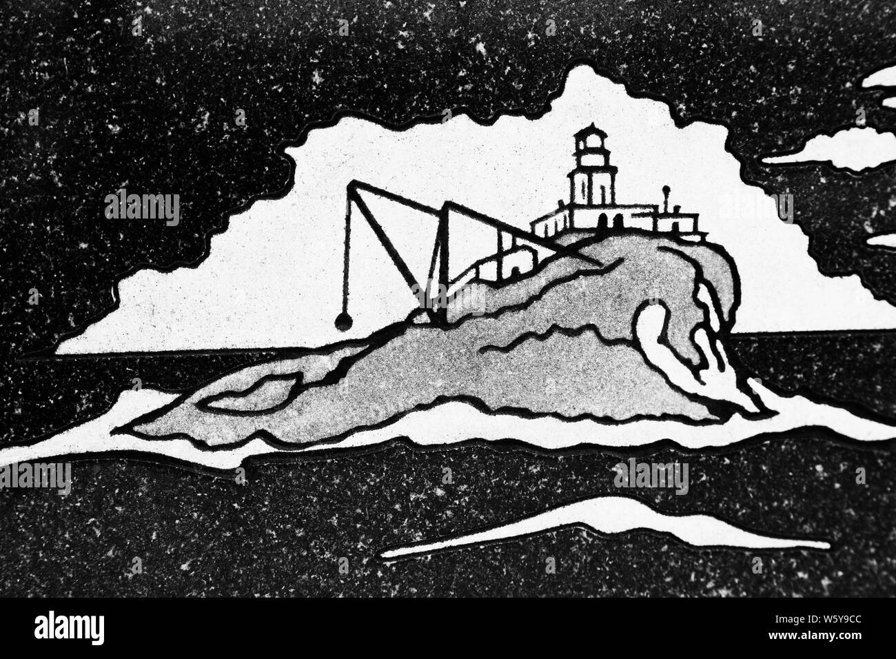 Maritime Memorial Park, Astoria, Oregon, USA Stock Photo Alamy