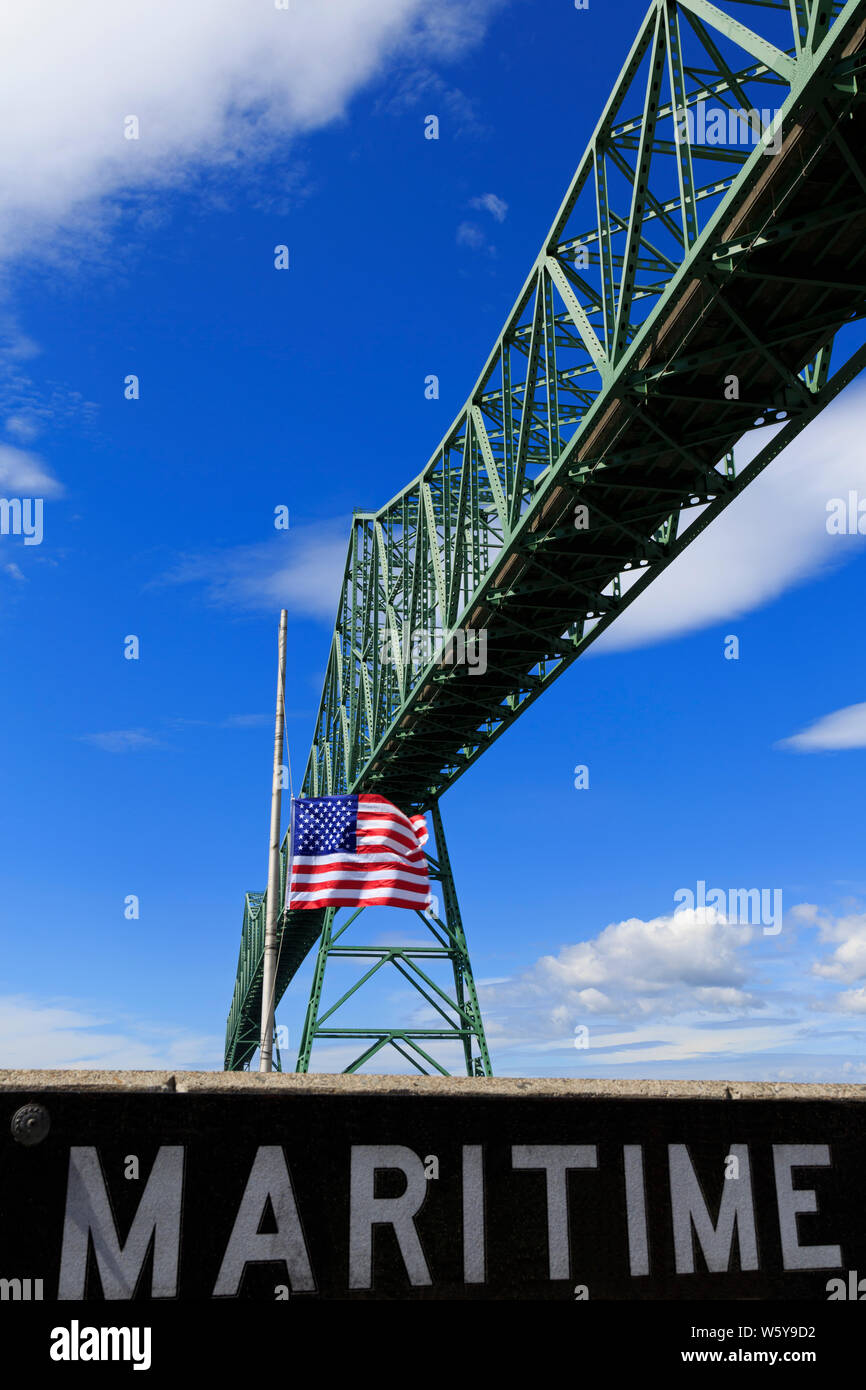 Maritime Memorial Park, Astoria, Oregon, USA Stock Photo Alamy