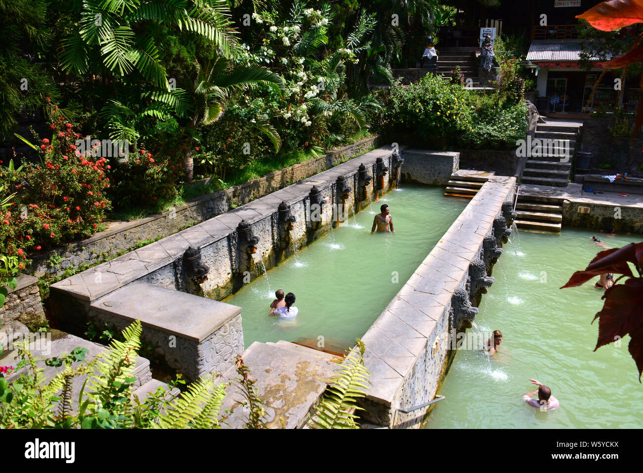 Air Panas Banjar Hot Spring, Bali, Indonesia, Asia Stock Photo - Alamy