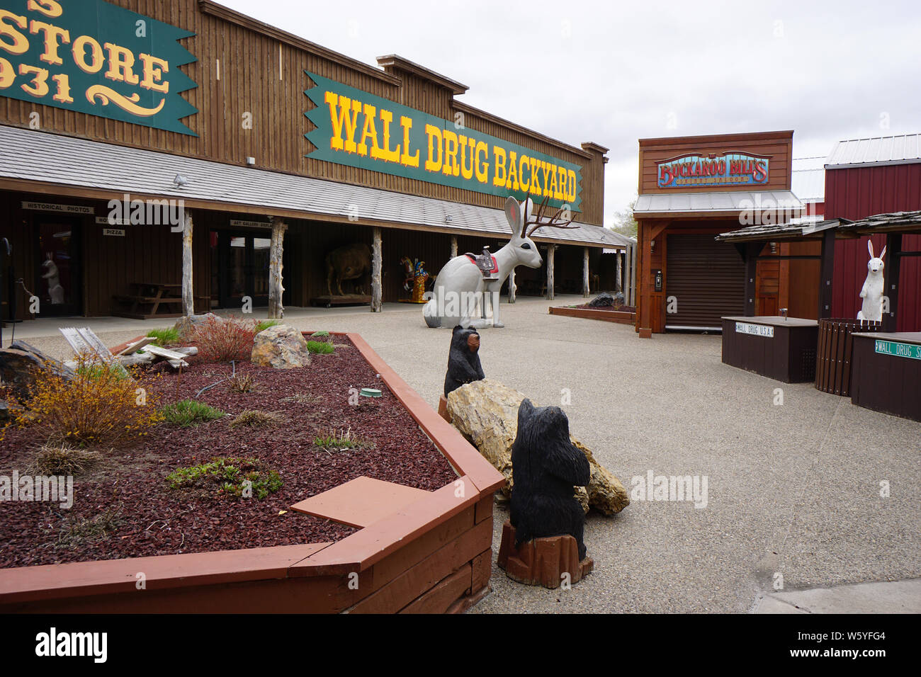 Wall Drug Store Stock Photo Alamy