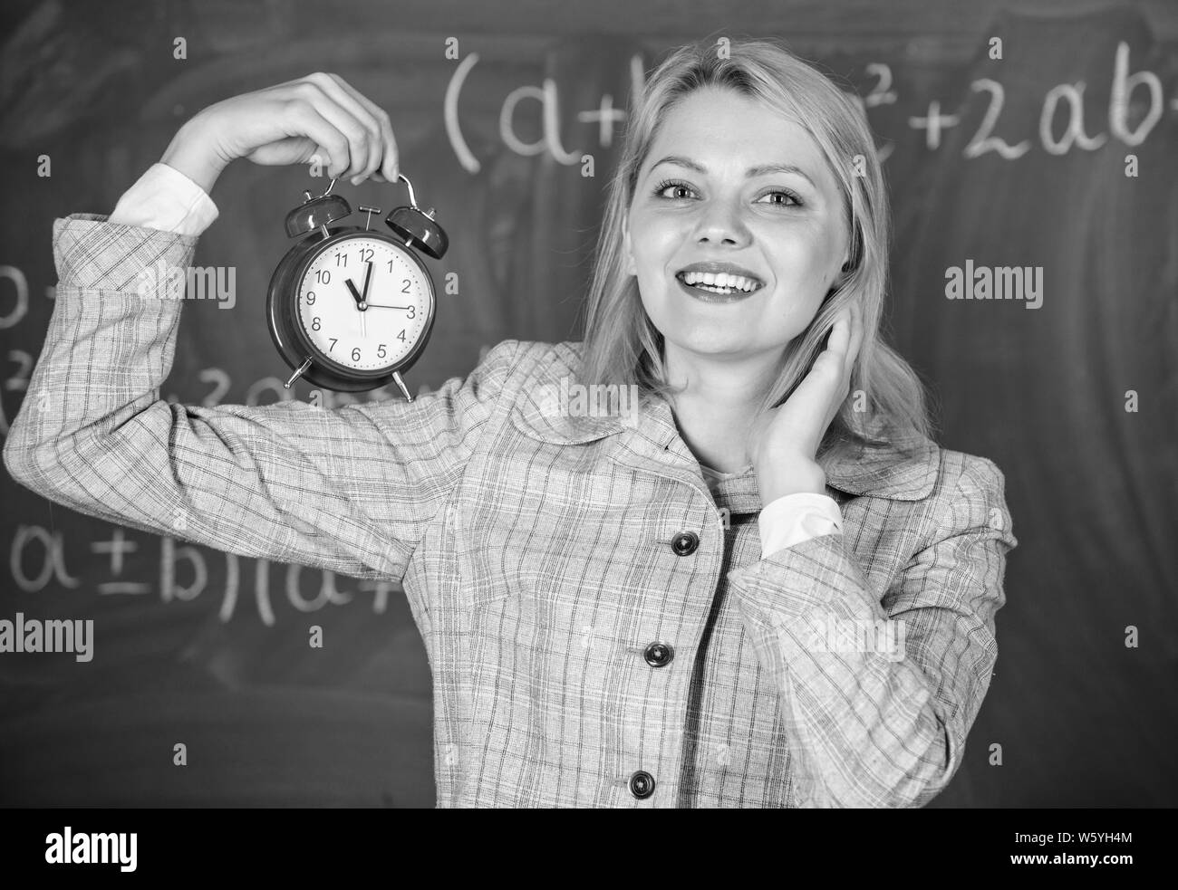 Girl school lecturer. teacher school year. Health and daily