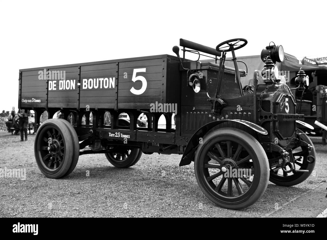 1911 3 Tonne De Dion Bouton at Shuttleworth Military Airshow on the 7th July 2019 Stock Photo