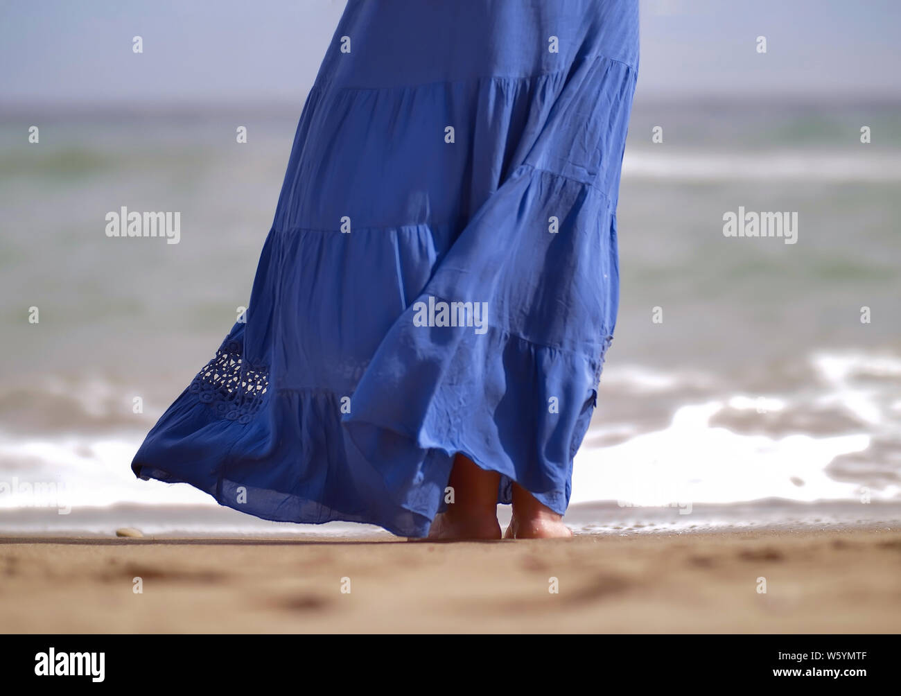 Skirt in wind hi-res stock photography and images - Alamy