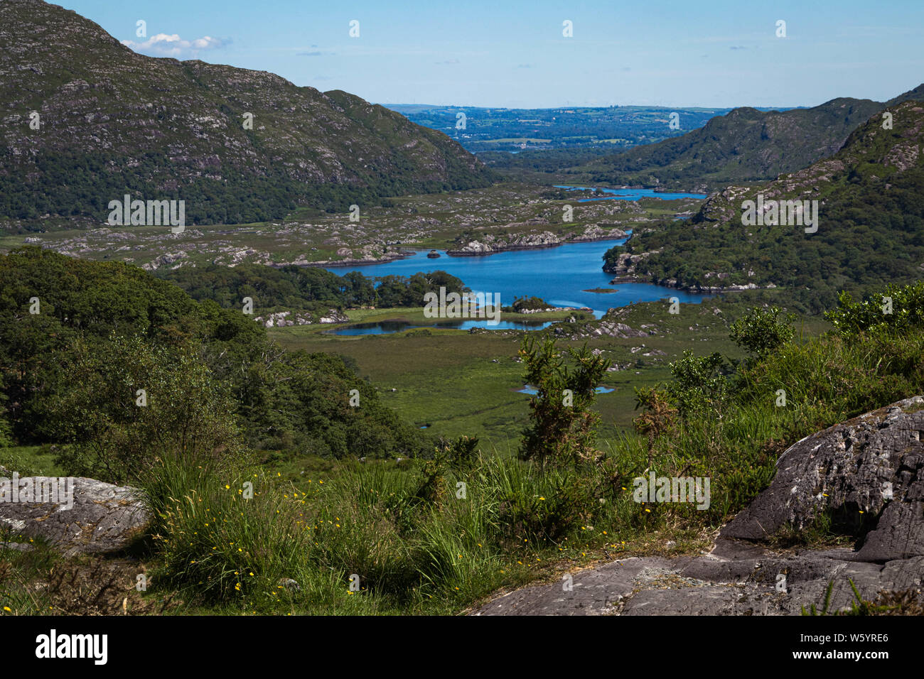 Ladies View, County Kerry, Ireland Stock Photo